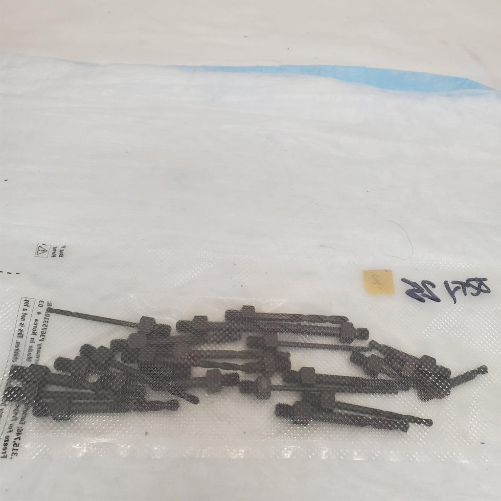 Lot of 25 Assorted Threaded Drill Bits Aircraft Tool - 2