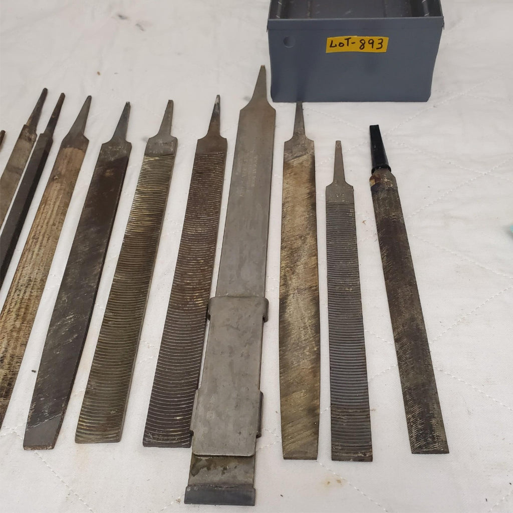 Lot Of 11 Assorted Metal Wood Hand Files LOT-893