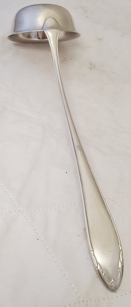 WMF WMF37 Silverplate 12 1/2" Long Handle Punch Soup Ladle 