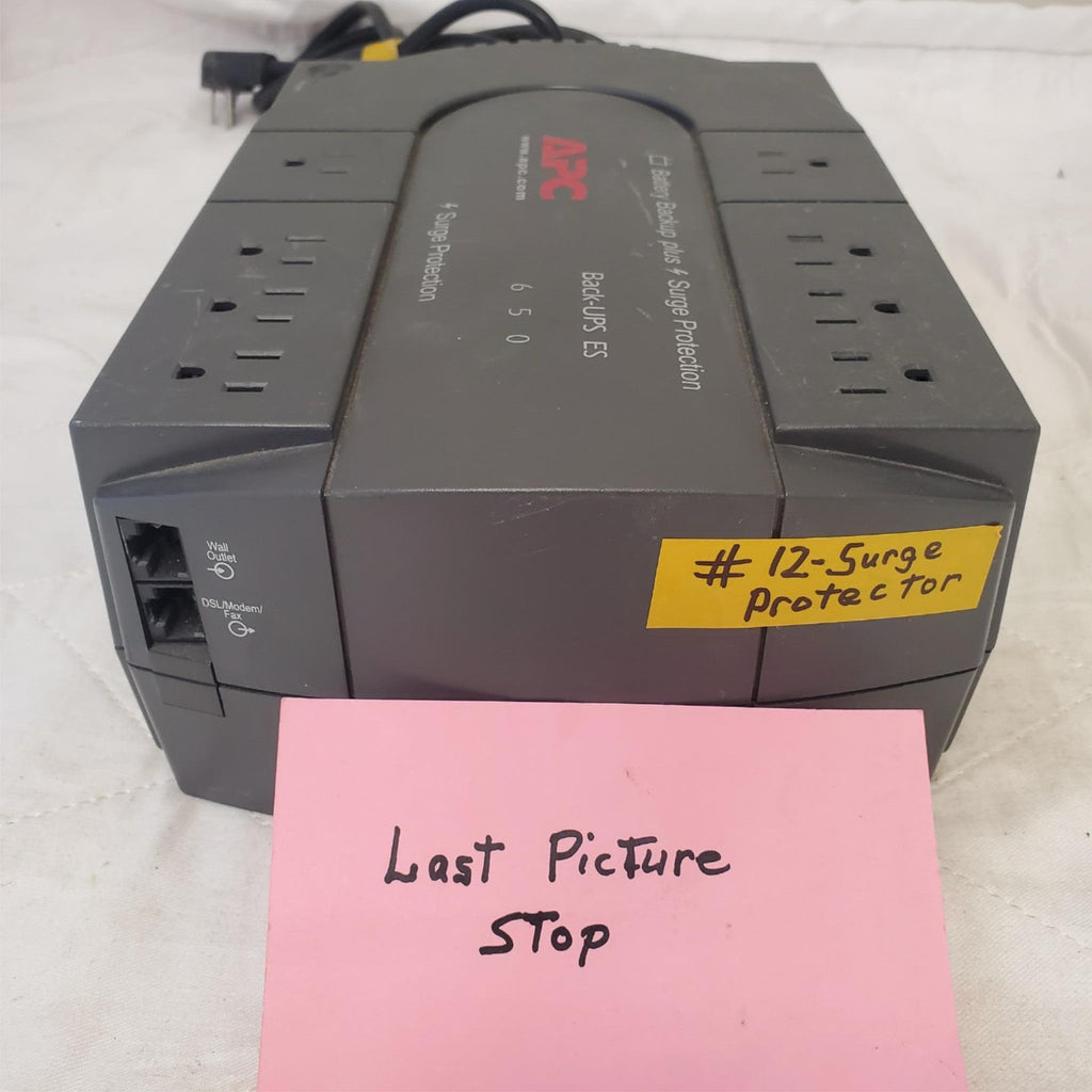 APC Back Up UPS ES 650 120V BE650R Surge Protected #12 (NO BATTERY INCLUDED)