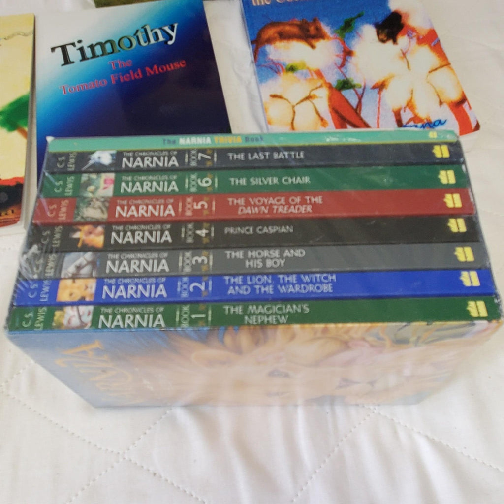 Lot of Assorted The Narnia Trivia , Percy Jackson & Timothy Series Books Set