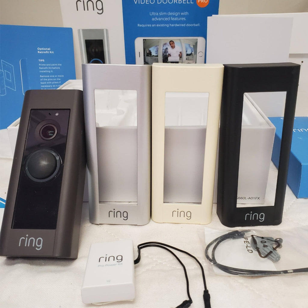 Ring 2549AG660L-B01FX Smart Wifi Cam Video Doorbell Pro