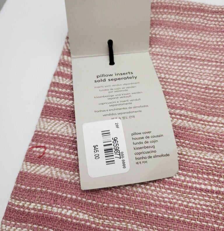 3 x Brand New West Elm Lumbar Pillowcase Cover Sham Milti Color