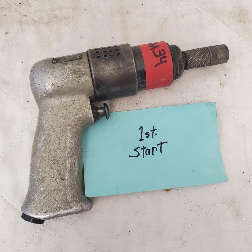 Rockwell 31D-107 Pistol Grip Pneumatic Heavy Duty Air Drill Air Tool AAA34