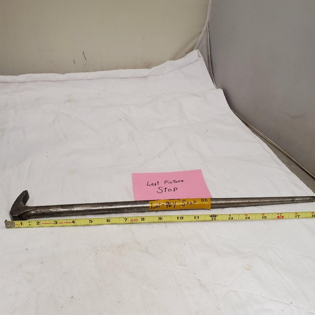 Snap on 2050 Long Handle 20" Rolling Head Pry Bar LOT-964