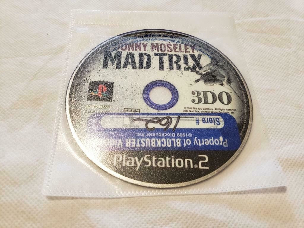 Jonny Moseley Mad Trix Video Game PS2 Playstation 2 - GAME DISC ONLY