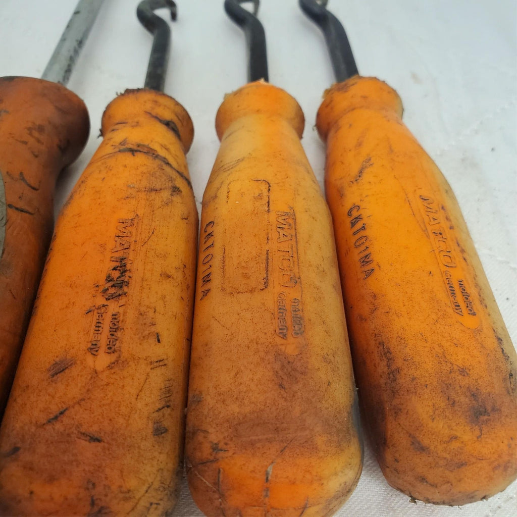 Lot of 5 Matco Pick & Hook Set & Witte Flathead Screwdriver LOT-953