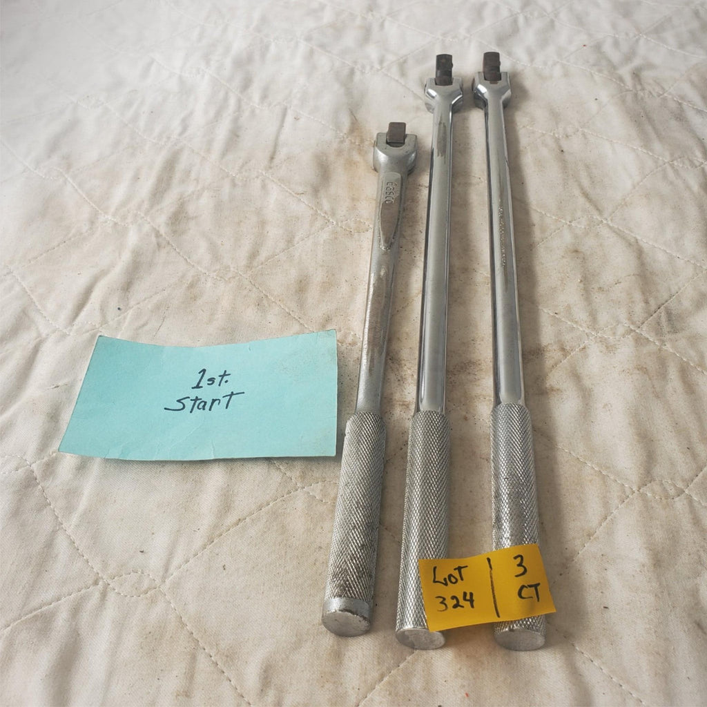 Lot of 3 Drive Flex Head Breaker Bar Extension LOT324