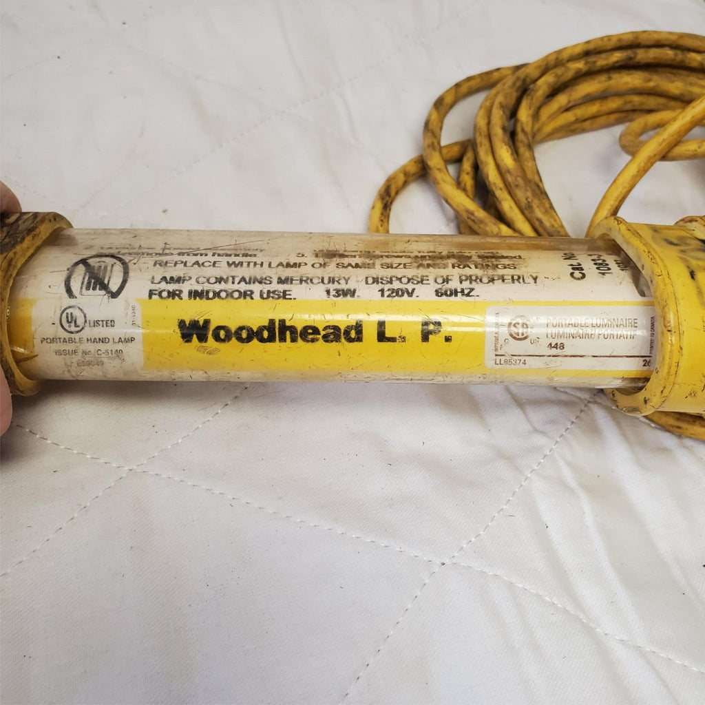 Lot of Stubby & Woodhead Fluorescent LED Handheld Work Lights LOT 612