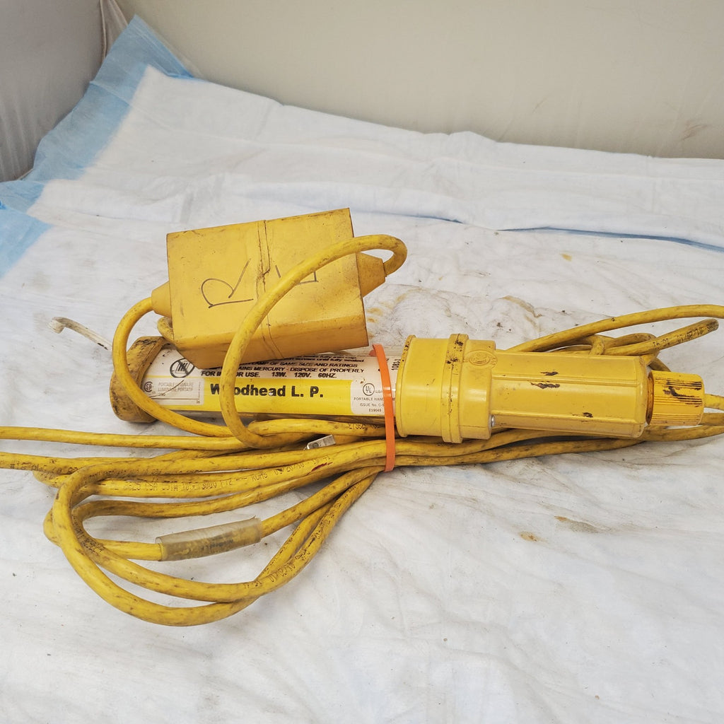 General Manufacturing Fluorescent Hand Lamp Fluorescent Light - Yellow