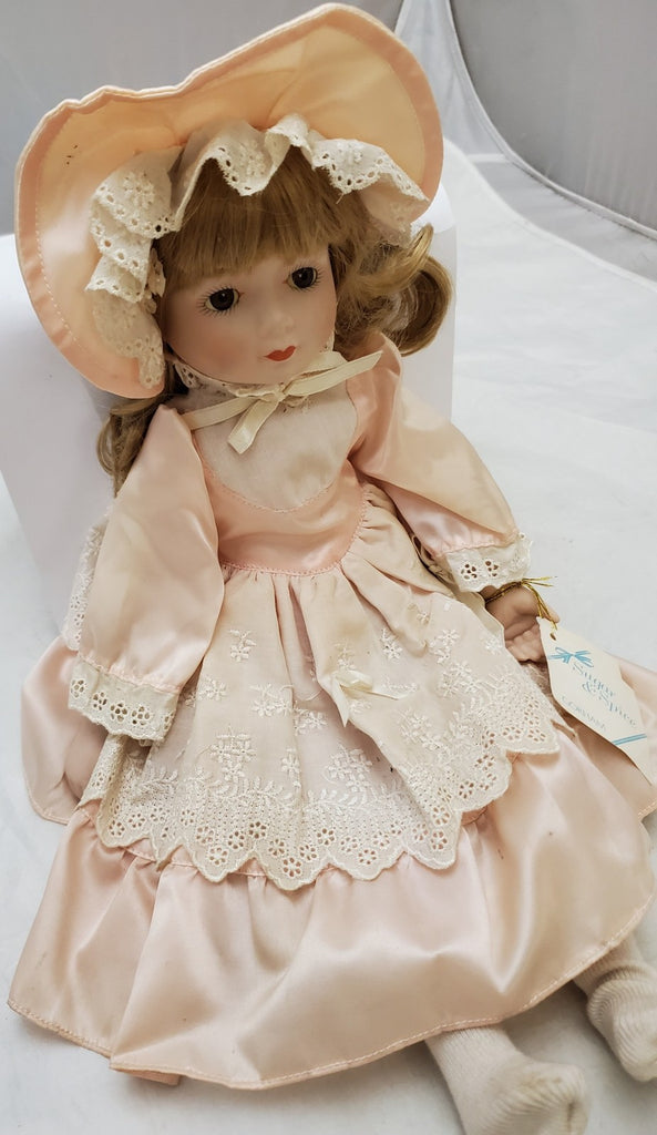 Vintage Gorham Sugar and Spice Suzanne Musical Porcelain Doll