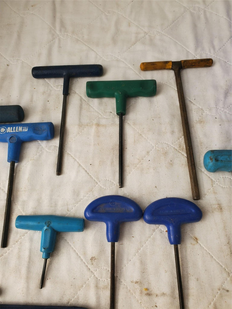 Lot of 20 Multi Size Assorted T Handle Hex Wrench LOT 227