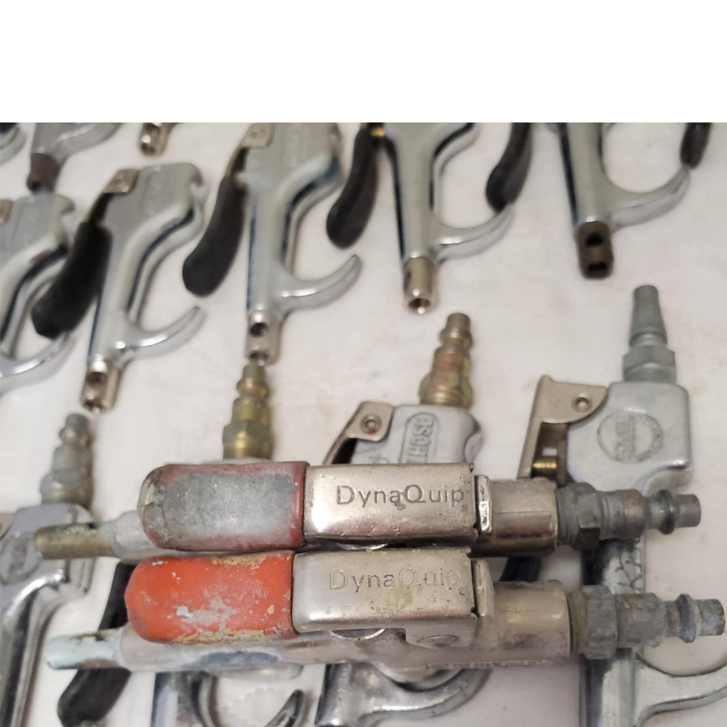 Lot of 25 Coilhose & Various Pneumatics Air Blow Gun Lot 685
