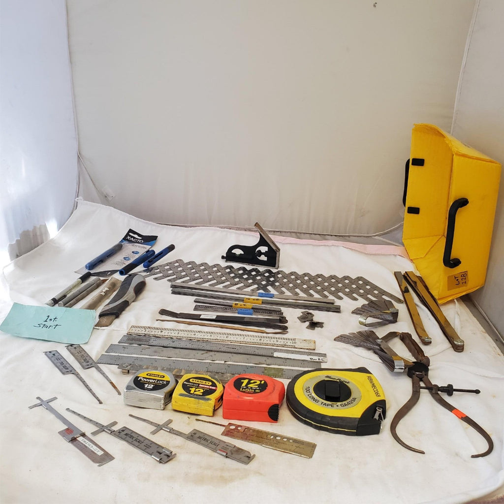 Lot of Assorted Various Measuring Tools & other Tools LOT 228