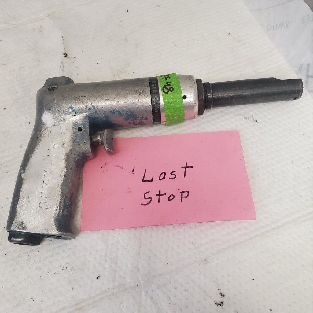 Cleco 8ROW Pistol Grip Pneumatic Aircraft Hammer Rivet Air Tool FFF-48
