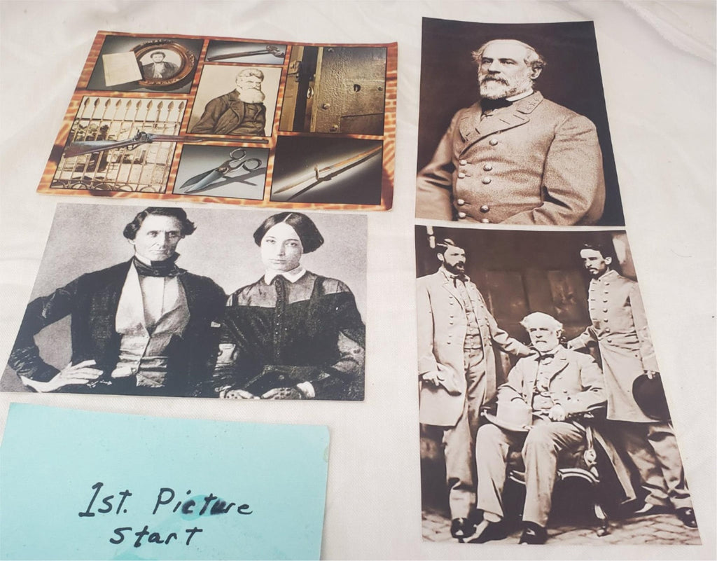 Civil War General Robert E. Lee And Son Famous Portrait Classic Image