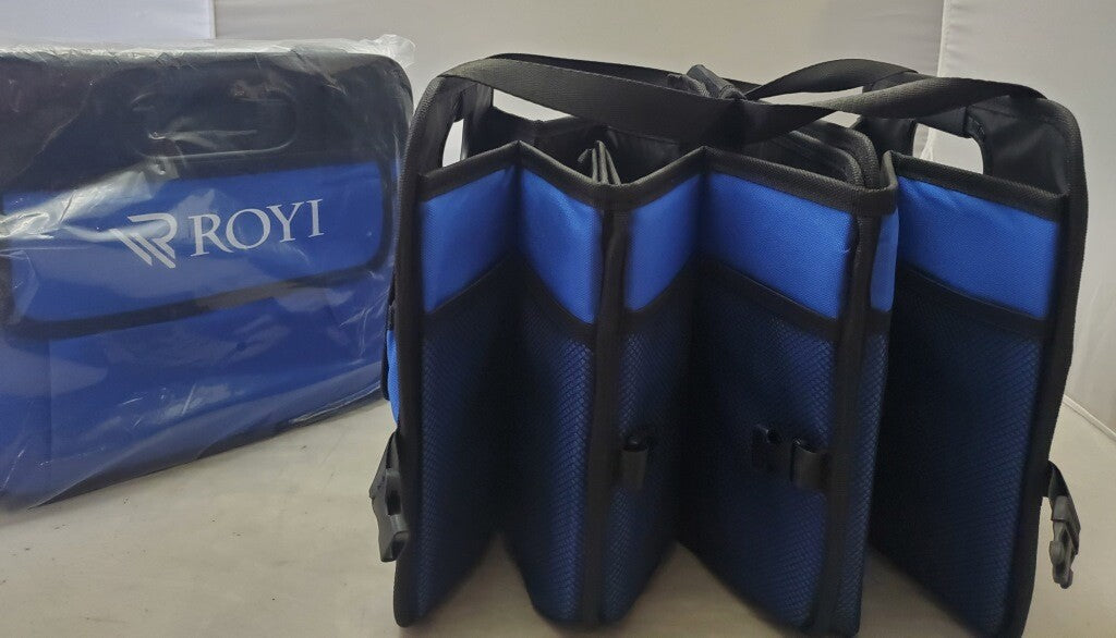 Two Royi Cargo Storage Collapsible Car Trunk Organizer & 3 Anti-Slip St