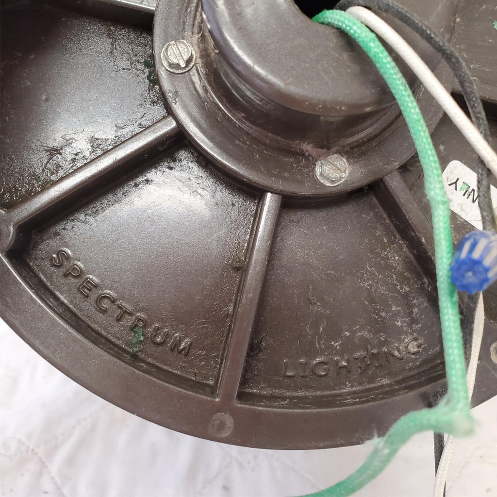 Spectrum Lighting Cylindrical Fixture Light 120V Black Finish #6