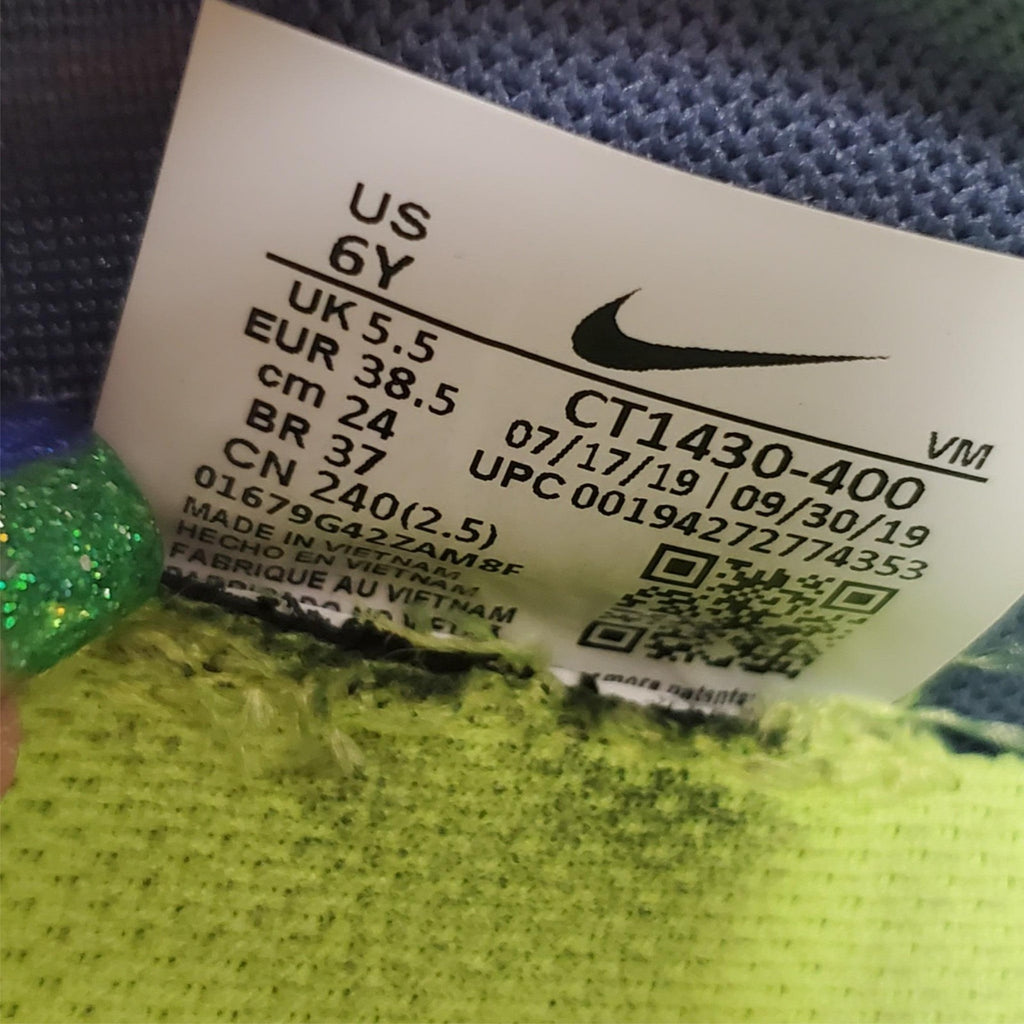 Nike Renew Run Low Diffused Blue Shoes US Size 6Y