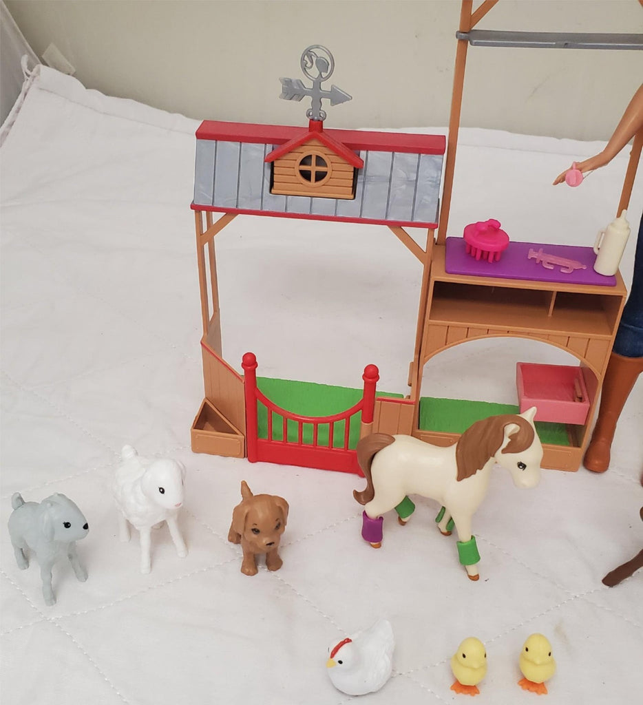 Barbie Sweet Orchard Farm Doll & Vet Playset