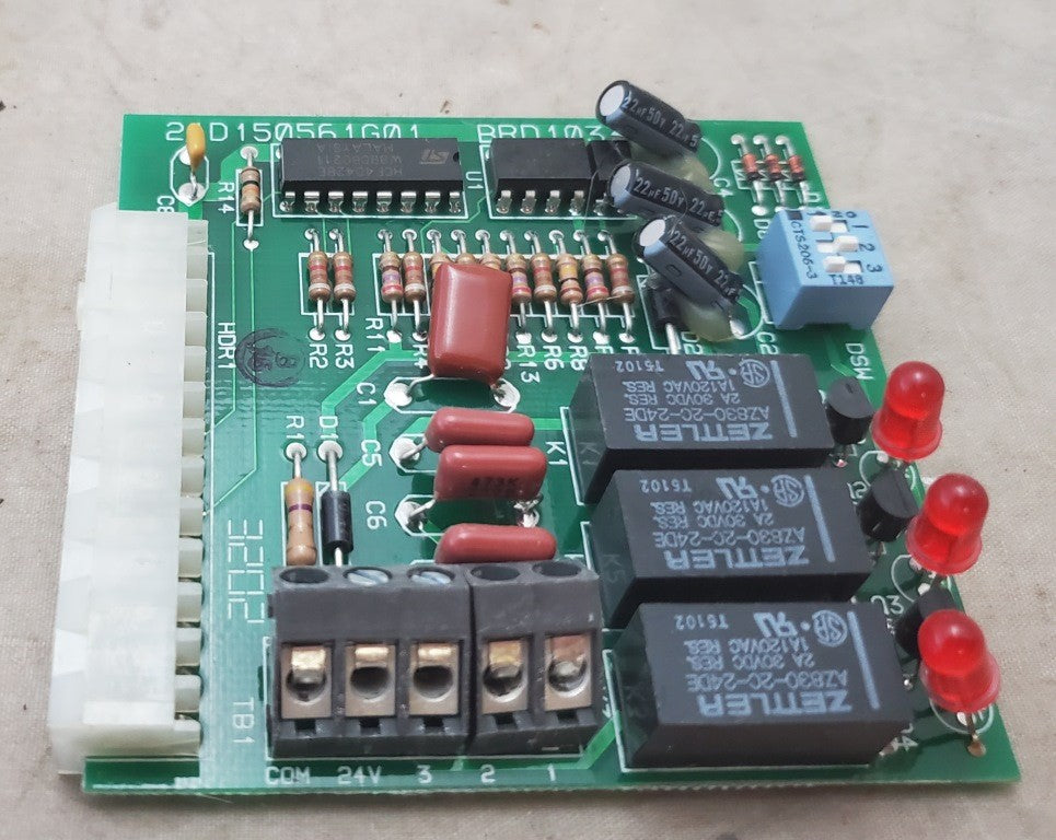 Trane Zettler Zone/Bypass Control Card Zzcardal010 21D150561G01 020650