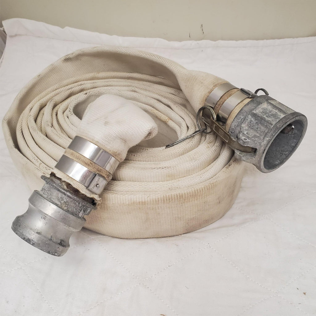 Heavy Duty Industrial Fire Hose with Aluminum Couplings
