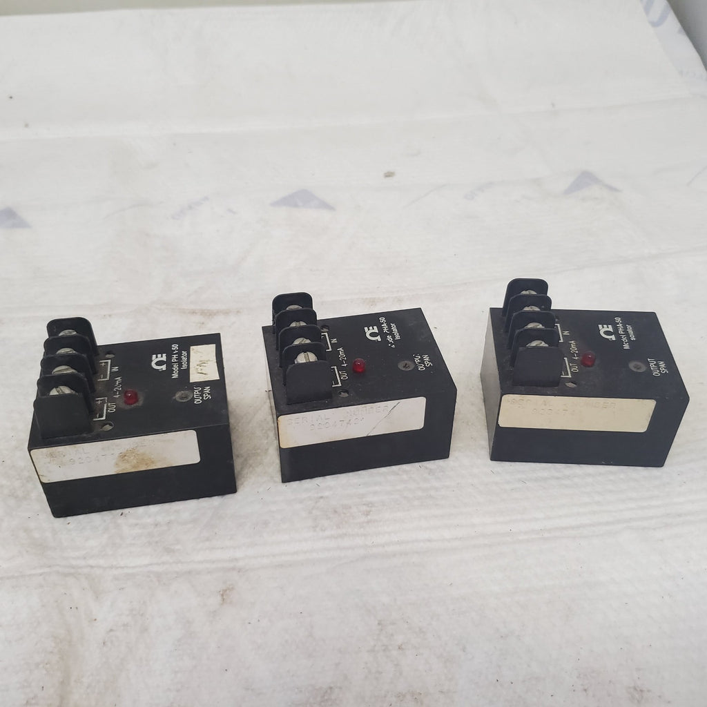 Lot of 3 Omega Engineering PHA-50 Isolator Module