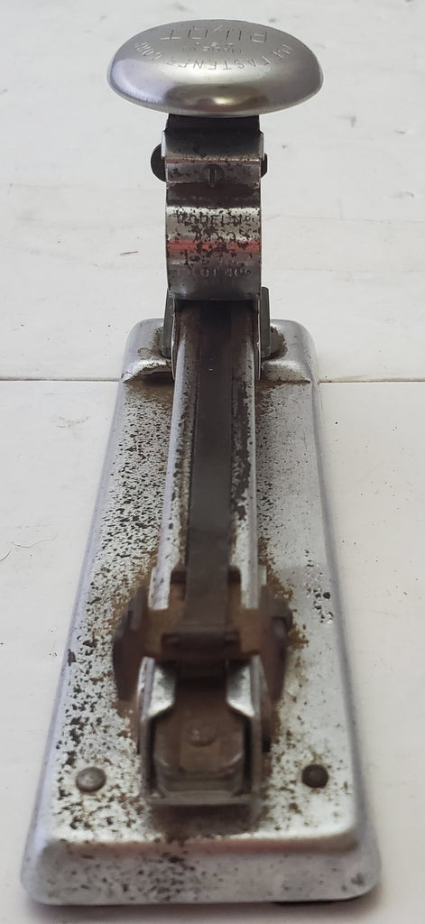 Vintage Ace Heavy Duty Chrome Pilot Stapler 402 Made in USA