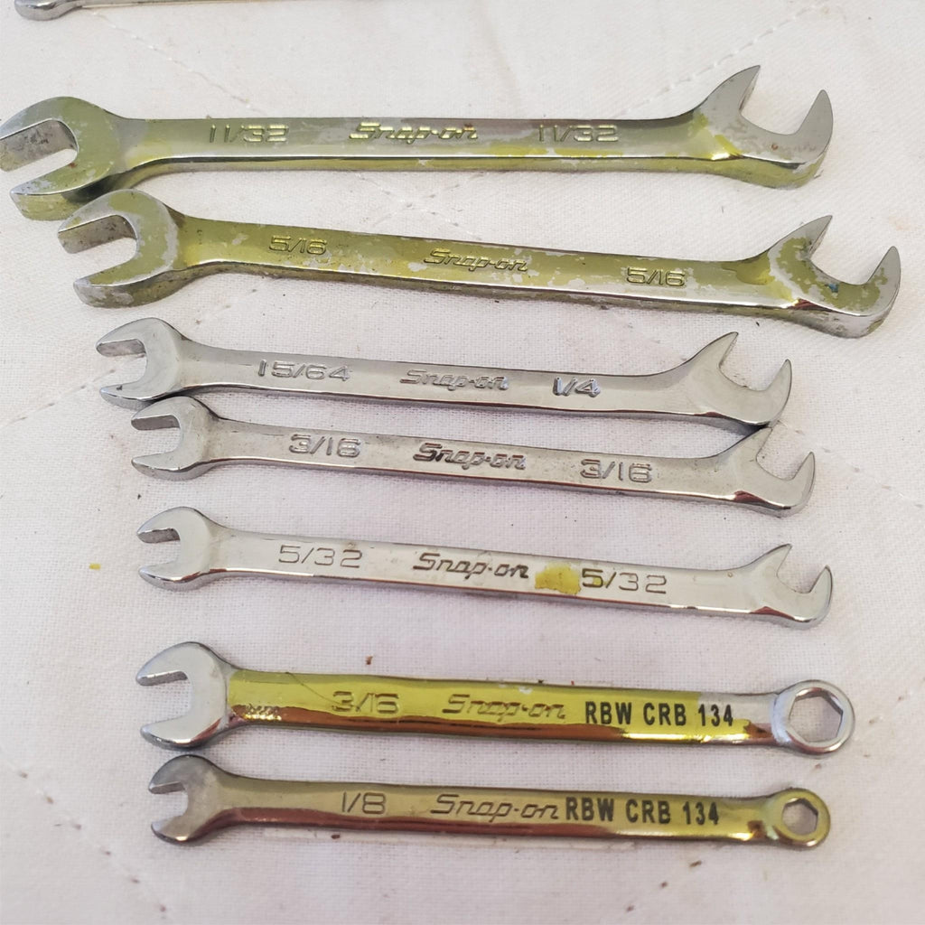 Lot of Snap-On Assorted Combination Wrench & Other Wrenches LOT 498