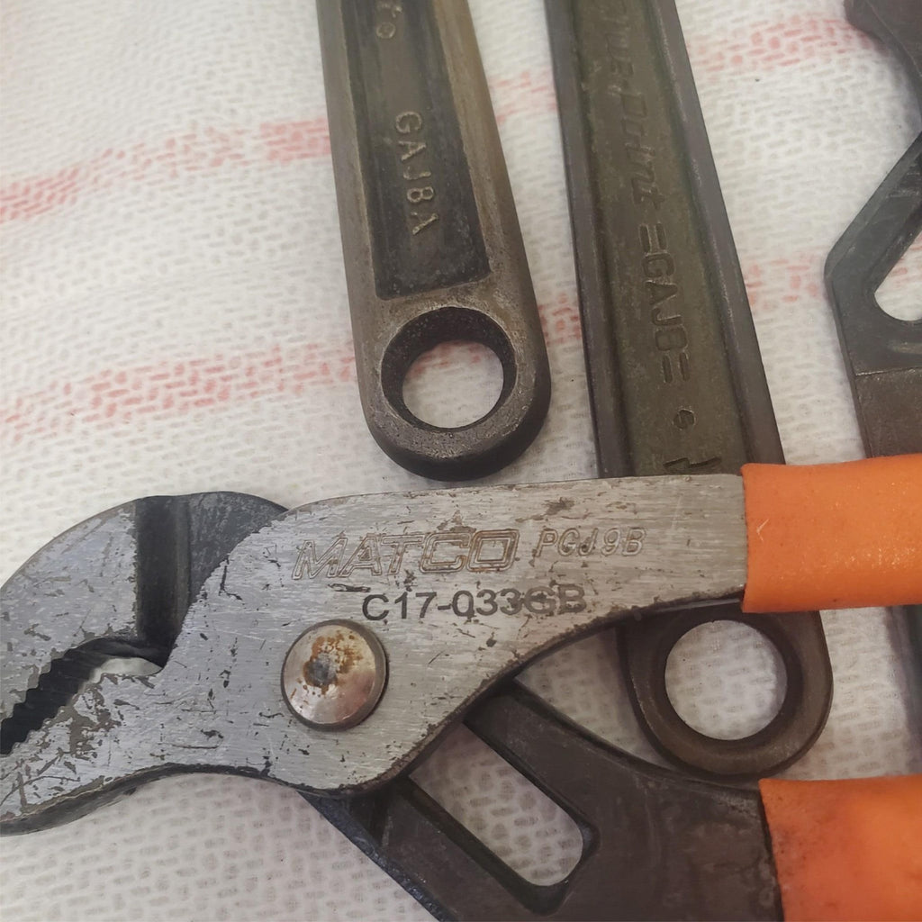 Lot of 13 Mixed Adjustable Pliers & Wrenches Grip Set LOT-71