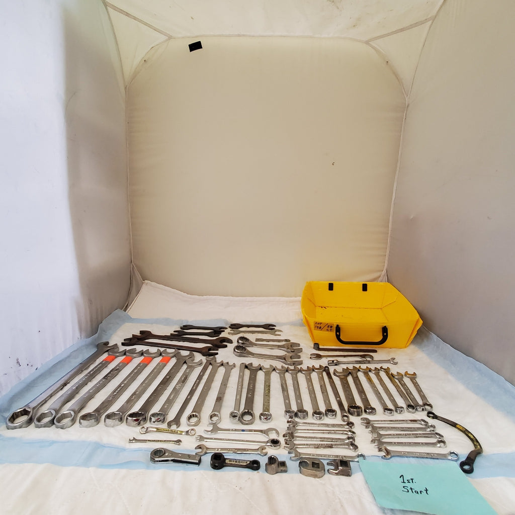 Lot of 58 Pieces Miscellaneous Assortment of Wrench Tools LOT148