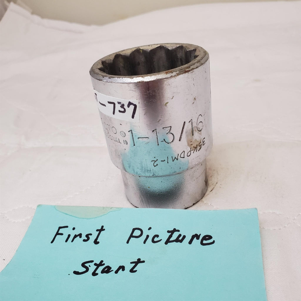 PROTO 5758 USA  1-13/16” Heavy-Duty Socket Tool - LOT 737