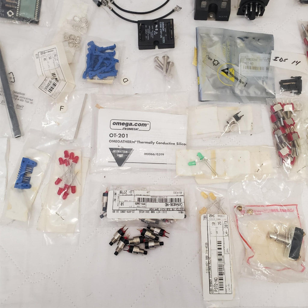 Large Lot of Omron Omega Relays Switches Electronics Parts