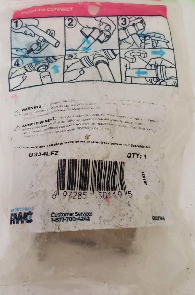 Lot of Sharkbite Everbilt Plumbing Pipe Fittings Elbows
