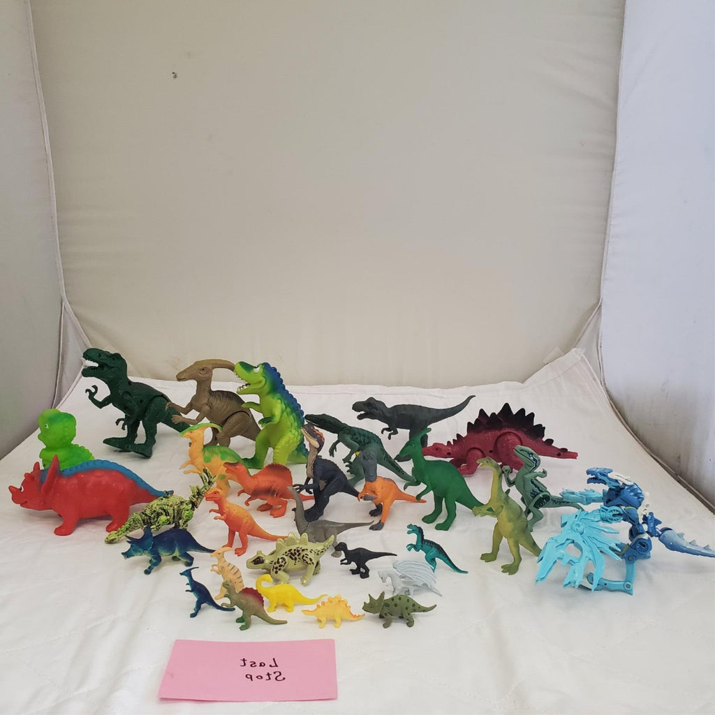 Lot of Assorted Small & Mini Dinosaurs Toys Various Species