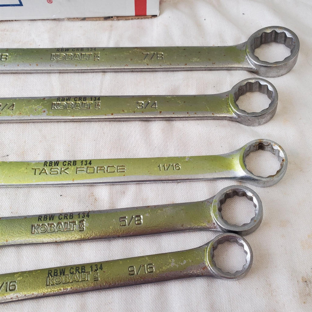 Lot of 11pcs 12 Point SAE Combination Wrench Set - LOT 468