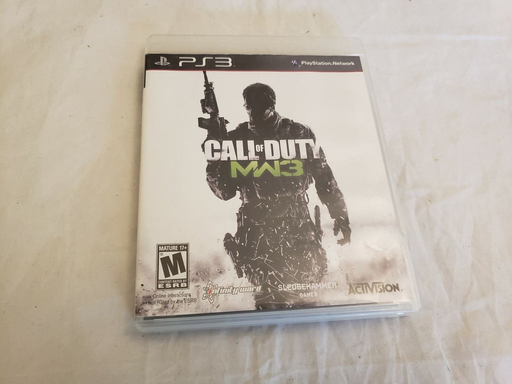 Call of Duty: Modern Warfare 3 Sony PlayStation 3, PS3 2011 CIB with manual MW3