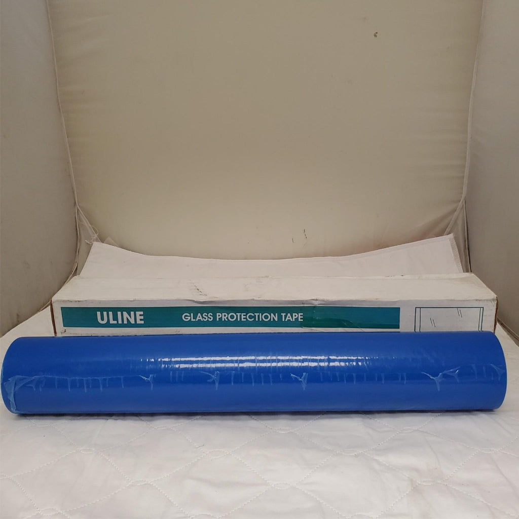 Uline 24" x 200' Blue Glass Protection Tape LOT-978