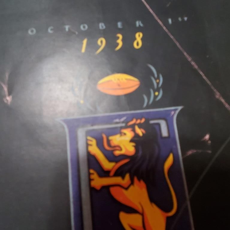 FOOTBALL Columbia vs. Yale GAME Official Program October, 1 1938