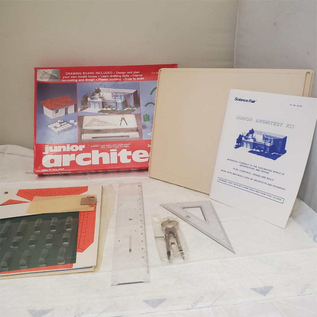 Junior Architect POWERTECH Drafting Interior Decorating Design Set