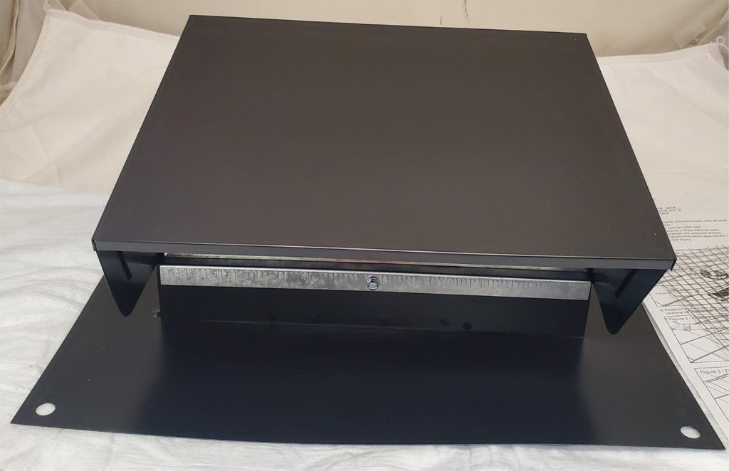 TopShield Kitchen Pro Roof Jack TSKV68 Black Vent Cover Round Ductwor