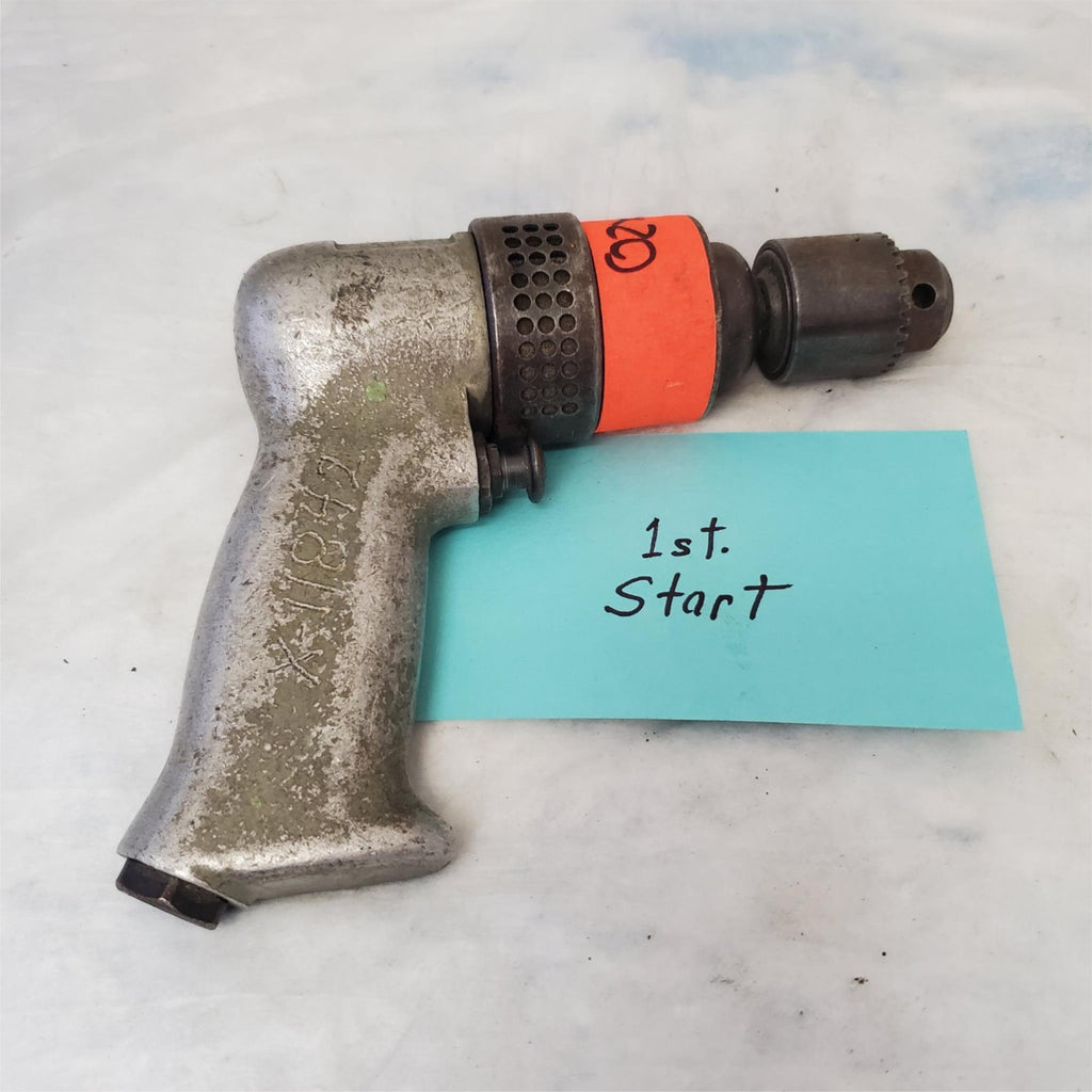 Rockwell Pistol Grip Pneumatic Air Drill Air Tool XX-20