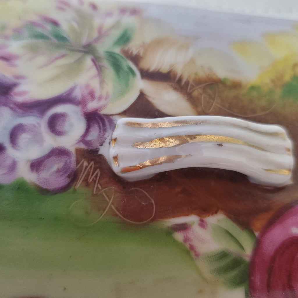 Lot of Hand Painted Ceramic Dishware Candy Dishes