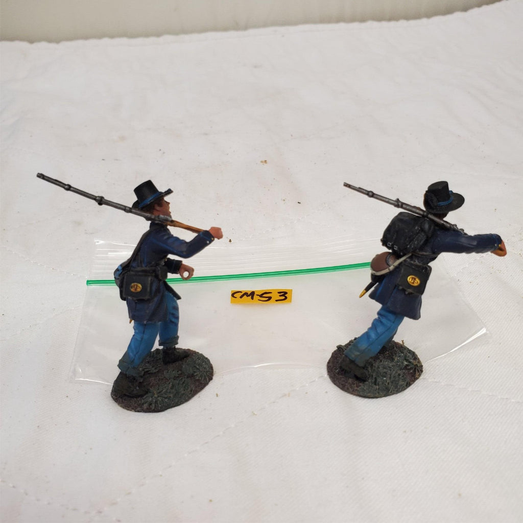 Britains Civil War 31290 Union Iron Brigade Advancing Right Shoulder CM-53
