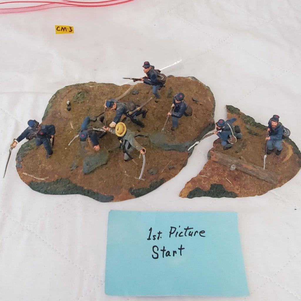 King and Country Britain's American Civil War Soldiers Diorama CM-3