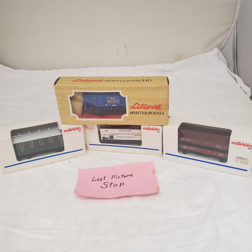 Lot of 4 Liliput & marklin HO Scale Gauge