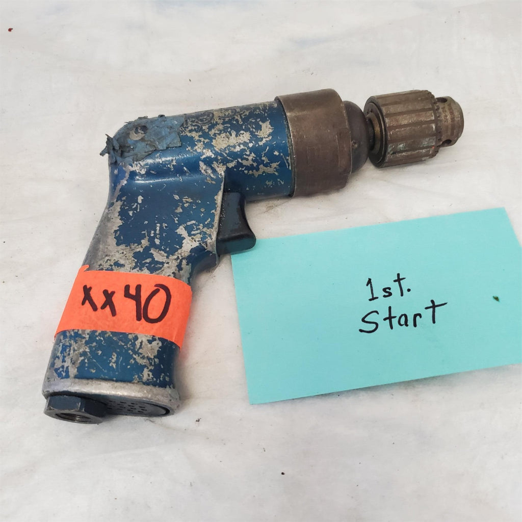 Rockwell Pistol Grip Pneumatic Air Drill Air Tool XX-40
