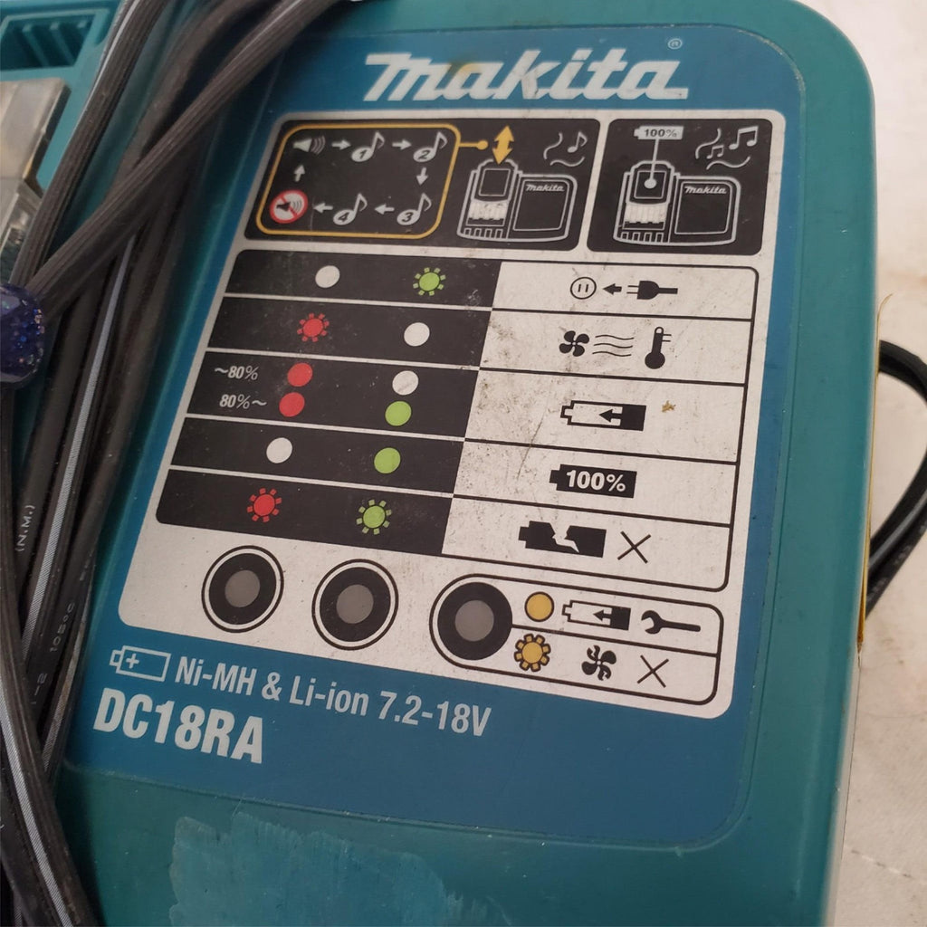 MAKITA DC18RC 7.2V 14.4V 18V Battery Rapid Charger LOT 616