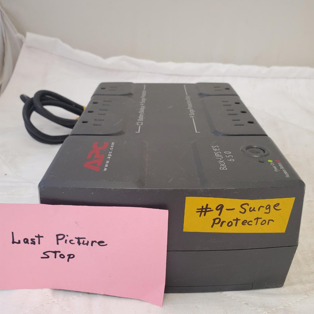 APC Back Up UPS ES 650 120V BE650R Surge Protected #9 (NO BATTERY INCLUDED)