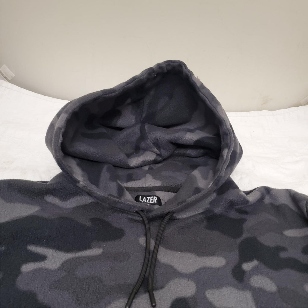 Lazer Mens XXL Fleece Pullover Hoodie Sweatshirt